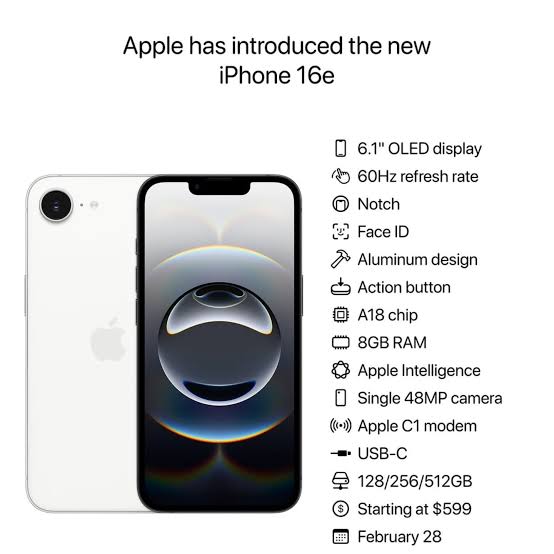 iPhone 16e : 2025-ലെ ഏറ്റവും കുറഞ്ഞ വിലയിൽ ലഭിക്കുന്ന പുതിയ iPhone